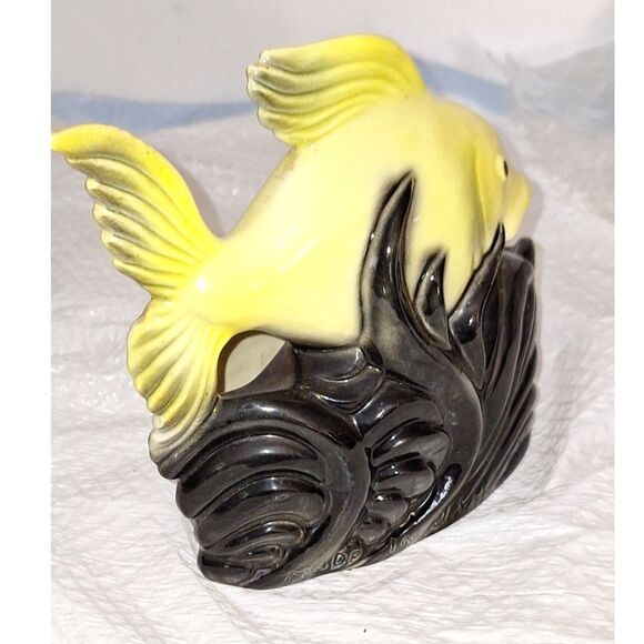 A Tropical Fish Ceramic Planter Pot Container Gardening Collectible Home Decor - Picture 10 of 10